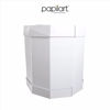 Obrazek KARTON NA TORT "CYLINDER" 32x20-35cm PAPILART  KARTON NA WYSOKI TORT
