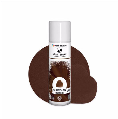 Obrazek ZAMSZ SPRAY CZEKOLADOWY V35 250ML FOOD COLOURS