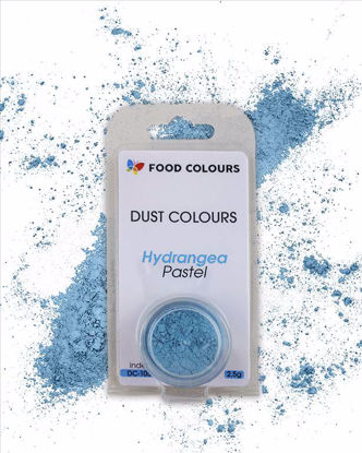 Obrazek BARWNIK SPOŻYWCZY NIEBIESKI DUST COLOURS - HYDRANGEA 2,5g. DC-105 FOOD COLOURS