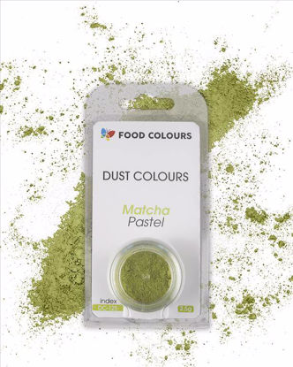 Obrazek BARWNIK SPOŻYWCZY DUST COLOURS - MATCHA 2,5g. DC-125 FOOD COLOURS