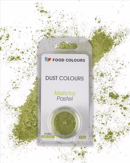 Obrazek BARWNIK SPOŻYWCZY DUST COLOURS - MATCHA 2,5g. DC-125 FOOD COLOURS