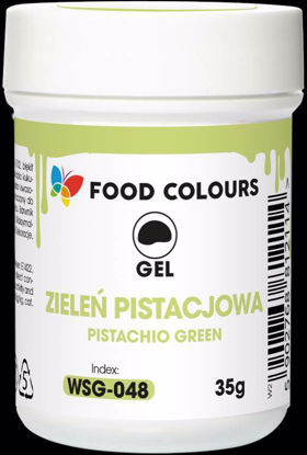 Obrazek BARWNIK ŻEL ZIELEŃ PISTACJOWA WSG-049 35G FOOD COLOURS