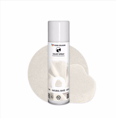 Obrazek ZAMSZ W SPRAYU - BIAŁY 250ML V45 FOOD COLOURS