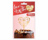 Obrazek TOPPER AKRYLOWY "DIAMOND HEART" 16x10cm GODAN 