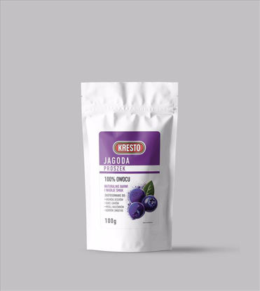 Obrazek JAGODA LIOFILIZOWANA PROSZEK 100g. KRESTO