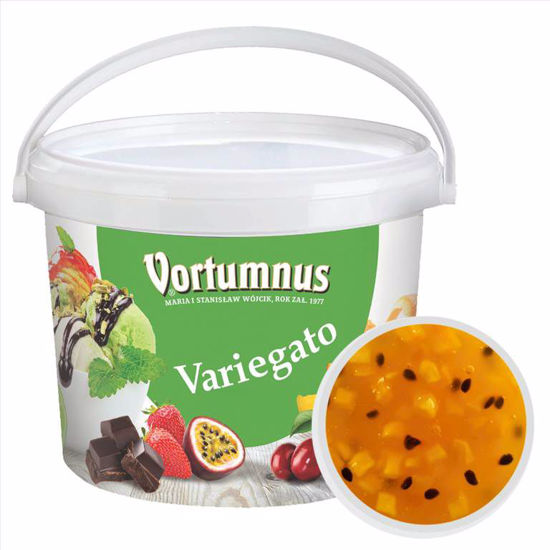 Obrazek PASTA VARIEGATO MANGO Z MARAKUJĄ 3,5KG VORTUMNUS