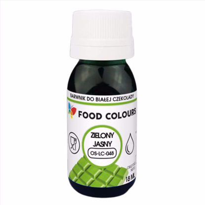 Obrazek BARWNIK DO CZEKOLADY LIGHT GREEN OS-LC-048 18ML FOOD COLOURS