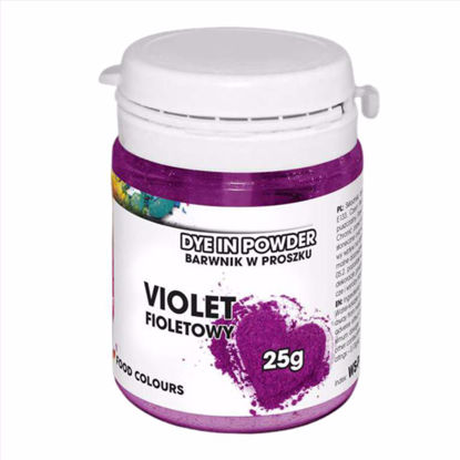 Obrazek BARWNIK W PROSZKU FIOLETOWY WS-P-044 25G FOOD COLOURS