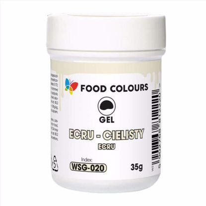 Obrazek BARWNIK ŻEL ECRU / CIELISTY WSG-020 35G FOOD COLOURS