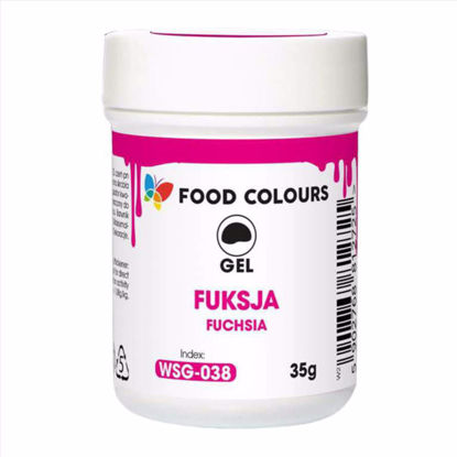 Obrazek BARWNIK ŻEL FUKSJA WSG-038 FOOD COLOURS