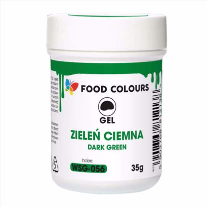 Obrazek BARWNIK ŻEL ZIELEŃ CIEMNA WSG-056 35G FOOD COLOURS