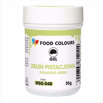 Obrazek BARWNIK ŻEL ZIELEŃ PISTACJOWA WSG-049 35G FOOD COLOURS