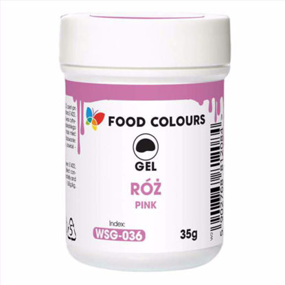 Obrazek BARWNIK ŻEL RÓZOWY WSG-012 35G FOOD COLOURS