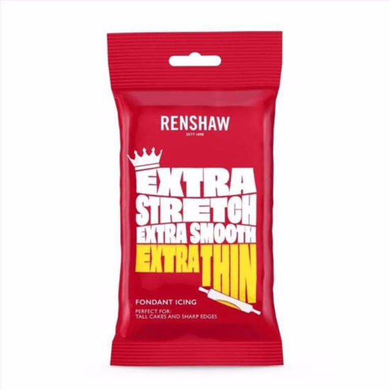 Obrazek MASA CUKROWA RENSHAW EXTRA ŻÓŁTA DO POWLEKANIA I DEKORACJI BAKELS 250G