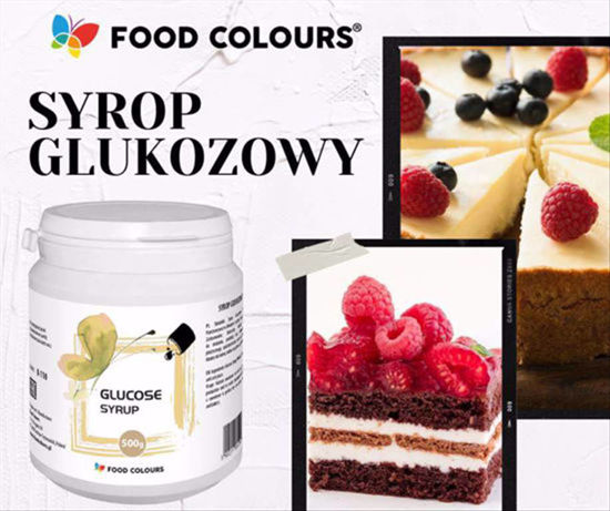 Obrazek SYROP GLUKOZOWY K-110 500G FOOD COLOURS